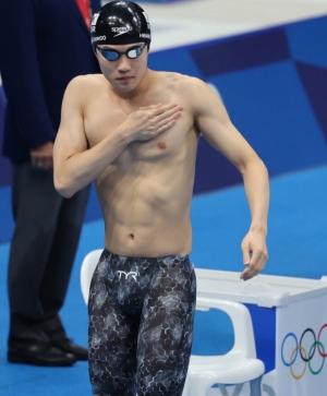 황선우, 세계수영선수권 2회 연속 메달 획득…자유형 200ｍ 한국 신기록